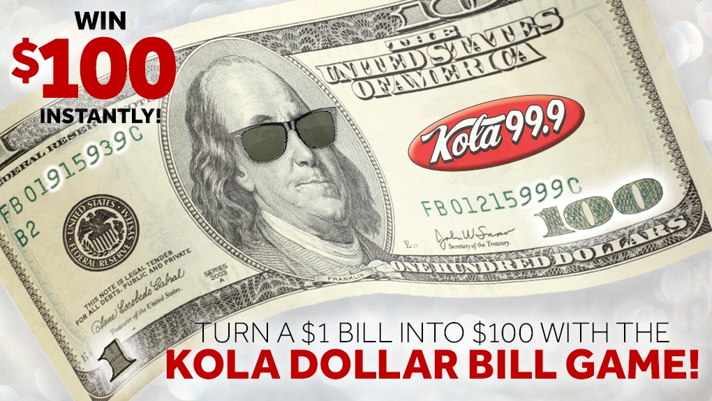 KOLA Dollar Bill Game!