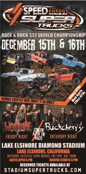 Stadium Super Trucks and Buckcherry! Stadium Super Trucks and Buckcherry!