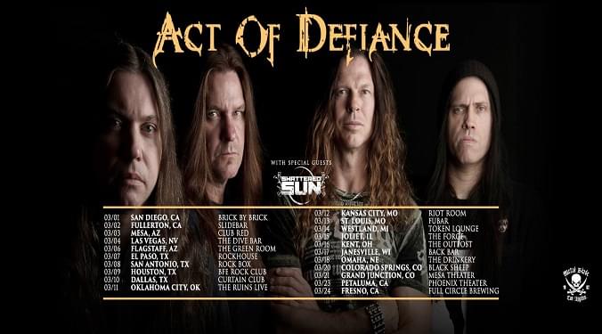 (LISTEN) Act Of Defiance at the NAMM convention talk to Mike Z (LISTEN) Act Of Defiance at the NAMM convention talk to Mike Z