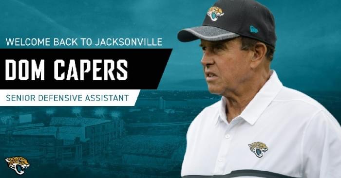 Jaguars hire Dom Capers as senior defensive assistant